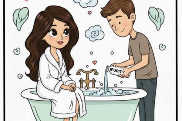 Креативный контент для бренда косметики тематика День всех влюбленных