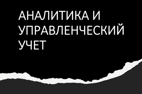 Аналитика и управленческий учет