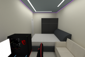 Недорогой ремонт в комнате