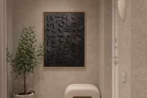 Дизайн интерьера современной прихожей в стиле ваби-саби