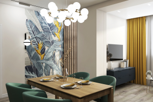 кухня гостиная