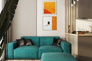 кухня гостиная