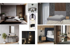 стилистический коллаж подбор дизайна для квартиры