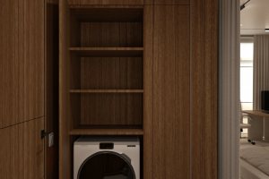 постирочная в прихожей