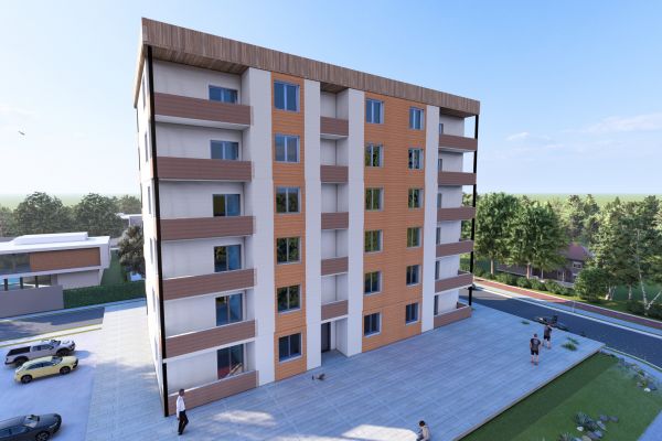 Архитектурное решение многоквартирного дома.