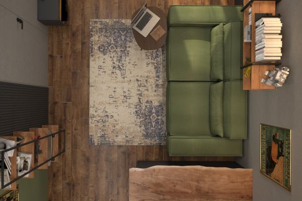 дизайн мужицкой кухни гостиной