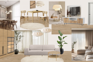 стилистический коллаж, подбор дизайна для квартиры