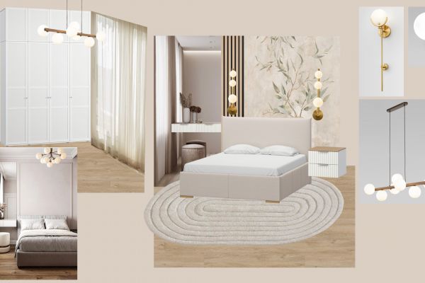 стилистический коллаж, выбор дизайна для квартиры