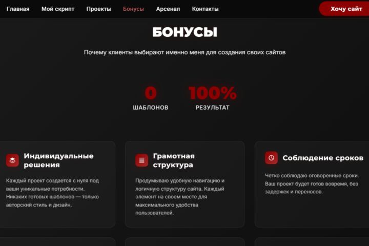 Сайт-портфолио - 5664919