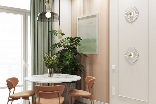 Проект квартиры в ЖК "Смольный парк".