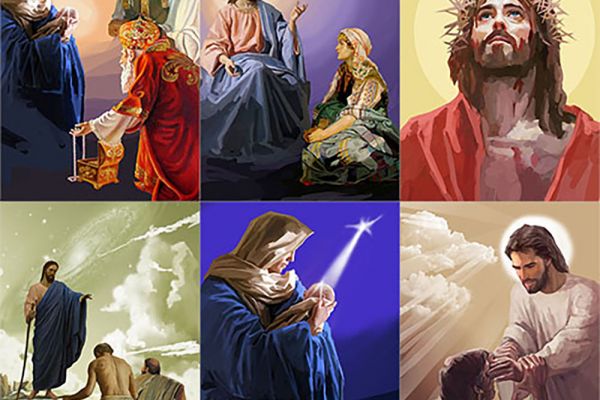 Иллюстрации для религиозной литературы