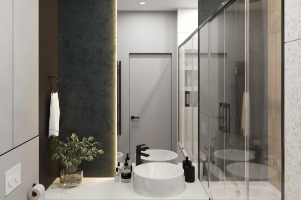 ЖК "Headliner", проект для квартиры в небоскребе в Москве.