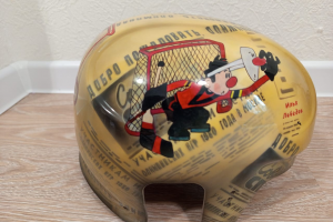 Аэрография на шлеме