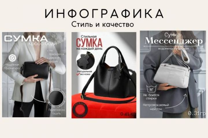 Инфографика карточек WB, Ozon - 5666841