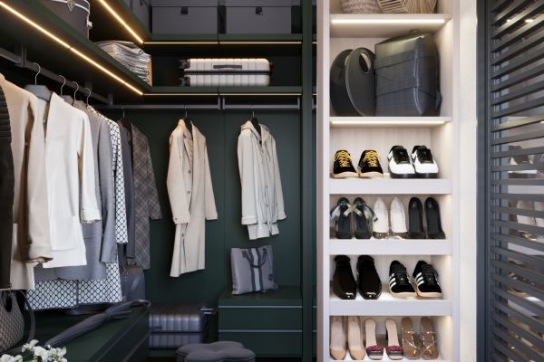 Визуализация гардеробных