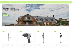 DOMAVAX (брендинг + Shopify + реклама)