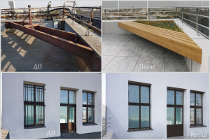 Благоустройство эксплуатируемой крыши с созданием зоны отдыха и 3D-фото-привязкой