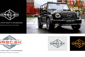 логотип ремонта люксовых авто