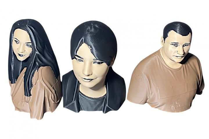 ЗD бюсты людей по фото - 5667962