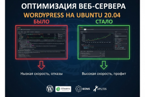 Настройка, оптимизация веб-сервера на Ubuntu 20.04 для Вордпресс
