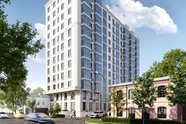 Визуализация многоквартирного дома