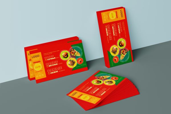 Флаер для мини-кафе