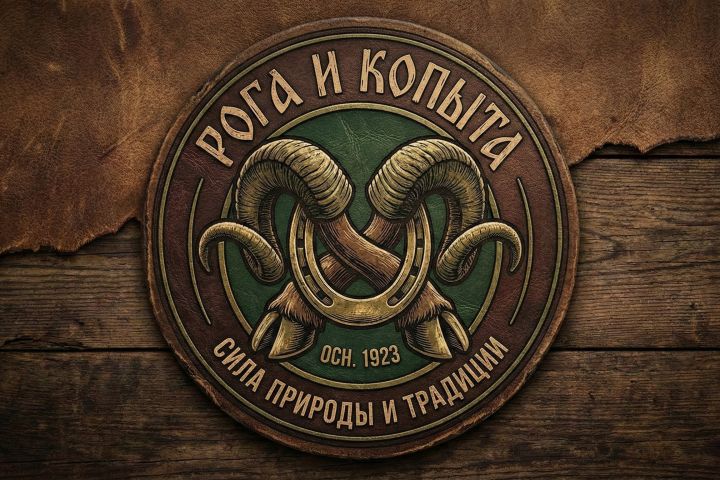 логотип рога и копыта