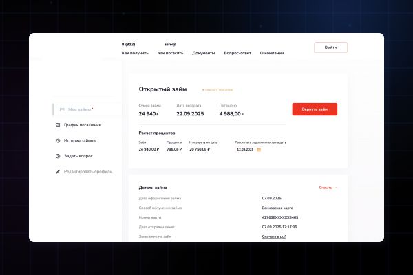 Мультибрендовая FinTech-экосистема онлайн-кредитовани