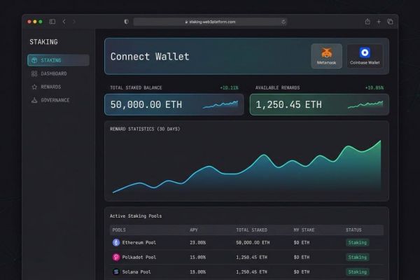 Ethereum DeFi Staking Platform