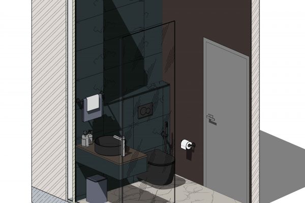 3D-схема санузла