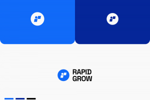 Логотип для компании "Rapid Grow"