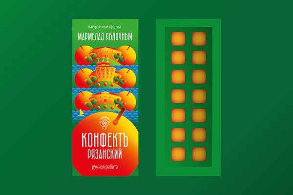 Упаковка Конфектъ Рязанский
