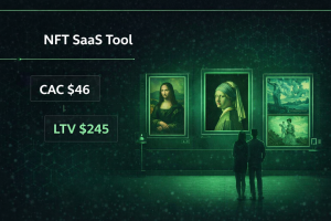 NFT‑инструмент (SaaS) | 126 клиентов с оплатой 245$ в месяц за 5800$!