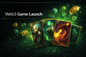 Реклама Web3 Gaming Beta Launch | 4100 запусков игры!