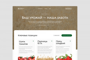 Веб-сайт для компании "Солнечная Долина"