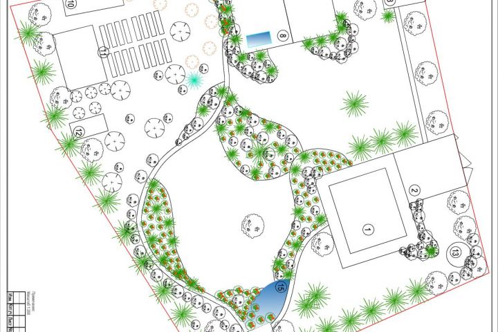 Ландшафтное проектирование. Рабочая документация - 5670204