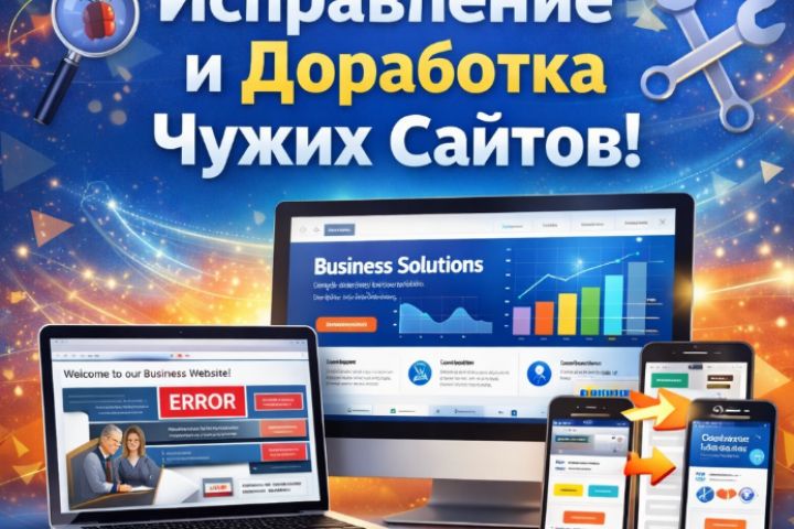 Исправление и доработка сайтов (HTML / CSS / JavaScript)
