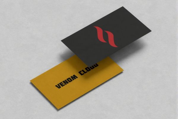 логотип для кальян бара "Venom cloud"