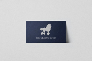 Логотип для студии груминга "The groom room: