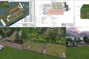 Планировочное решение типового Кемпинга МО 2016