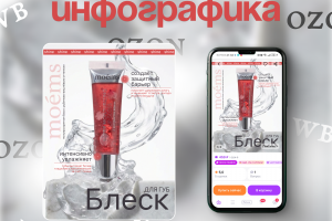 Карточка товара для блеска для губ