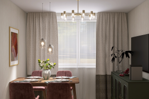 Столовая в частном доме