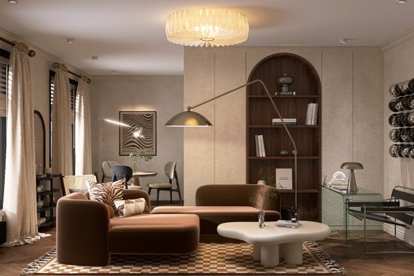 Кухня-гостиная, 40 м2