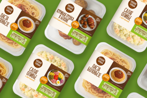 Проект для ООО «Хлебная усадьба» в минималистичном фирменном стиле