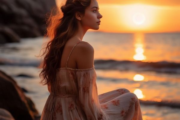 Лирический стих о море и внутреннем свете "Кадр, согретый теплом души"