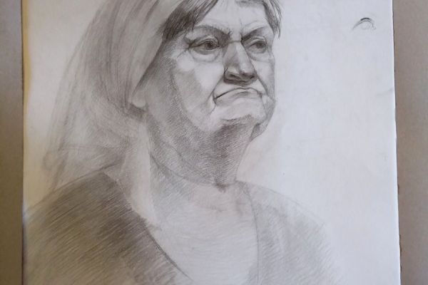 Рисунок головы человека