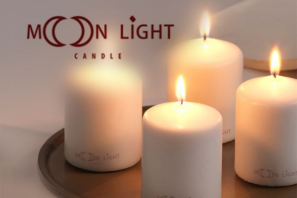 Разработка логотипа для свечного заводика "MOON LIGHT"