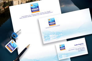 Фирменный стиль для туристической компании  " VENUS PROPERTY "