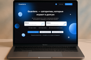 Сайт для криптовалютного проекта