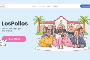 Отрисовка графической части для лендинга